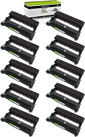 GREENCYCLE Drum Unit Compatible for Brother DR-630 DR630 use in HL-L2300D DCP-L2520DW MFC-L2680W Printer (Black, 10 Pack)