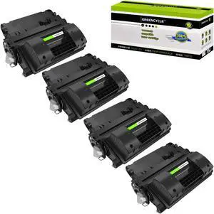 greencycle 64X Compatible Black Toner Cartridge Replacement for HP 64X CC364X for Laserjet P4015dn P4015n P4015tn P4015x P4515n P4515tn P4515x Printer Ink Cartridge (4PK)