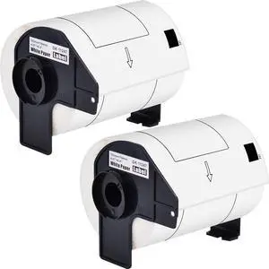 GREENCYCLE 2 Roll Compatible for Brother DK-1247 DK1247 Die-Cut Large Shipping White Paper Labels 4.07x 6.4'' 103mm x 164 mm for QL-1050 QL-1060N QL-1100 QL-1110NWB, 180 Labels/Roll GREENCYCLE 2 Roll Compatible for Brother DK-1247 DK1247 Die-Cut Large Shipping White Paper Labels 4.07x 6.4'' 103mm x 164 mm for QL-1050 QL-1060N QL-1100 QL-1110NWB, 180 Labels/Roll