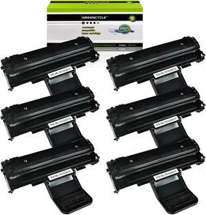 GREENCYCLE Compatible Toner Cartridge Replacement for Samsung ML-1610D3 ML-1610D2 ML-1610 work with ML-1610 ML-1610R ML-1615 ML-1620 ML-1625 ML-2510 ML-2570 ML-2010 ML-2015 Printer (Black, 6-Pack)