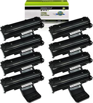 GREENCYCLE Compatible Toner Cartridge Replacement for Samsung ML-1610D3 ML-1610D2 ML-1610 work with ML-1610 ML-1610R ML-1615 ML-1620 ML-1625 ML-2510 ML-2570 ML-2010 ML-2015 Printer (Black, 8-Pack)
