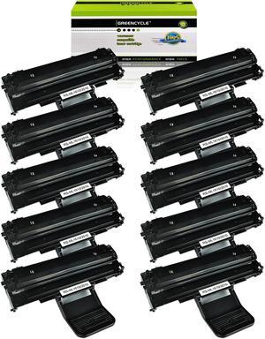GREENCYCLE Compatible Toner Cartridge Replacement for Samsung ML-1610D3 ML-1610D2 ML-1610 work with ML-1610 ML-1610R ML-1615 ML-1620 ML-1625 ML-2510 ML-2570 ML-2010 ML-2015 Printer (Black, 10-Pack)