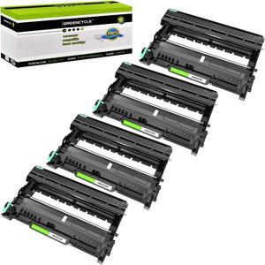 GREENCYCLE Compatible Drum Unit Replacement for Brother DR420 DR-420 Use for HL-2270DW HL-2280DW HL-2230 HL-2240 MFC-7860DW MFC-7360N DCP-7065DN Intellifax 2840 2940 Printer (Black, 4-Pack)