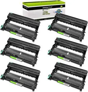 GREENCYCLE Compatible Drum Unit Replacement for Brother DR420 DR-420 Use for HL-2270DW HL-2280DW HL-2230 HL-2240 MFC-7860DW MFC-7360N DCP-7065DN Intellifax 2840 2940 Printer (Black, 6-Pack)