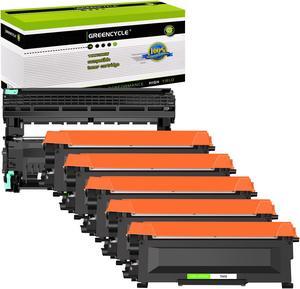 GREENCYCLE TN450 TN-450 Toner Cartridge DR420 Drum Unit Set Compatible for Brother HL-2270DW HL-2280DW HL-2230 HL-2240 MFC-7860DW MFC-7360N DCP-7065DN Intellifax 2840 2940 Printer (5 Toner, 1 Drum)