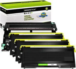 GREENCYCLE TN350 TN-350 Toner Cartridge + DR350 DR-350 Drum Unit Combo Set Compatible for Brother MFC-7820n MFC-7420 MFC-7220 HL-2030 HL-2040 DCP-7020 Intellifax 2820 Printer (3 Toner, 1 Drum) GREENCYCLE TN350 TN-350 Toner Cartridge + DR350 DR-350 Drum Unit Combo Set Compatible for Brother MFC-7820n MFC-7420 MFC-7220 HL-2030 HL-2040 DCP-7020 Intellifax 2820 Printer (3 Toner, 1 Drum)