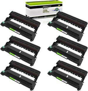 GREENCYCLE Drum Unit Compatible for Brother DR-630 DR630 use in HL-L2300D DCP-L2520DW MFC-L2680W Printer (Black, 6 Pack)