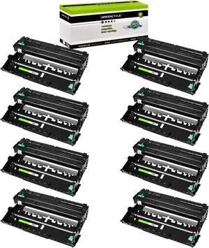 GREENCYCLE Compatible Drum Unit Replacement for Brother DR820 DR 820 work with HL-L6200DW HL-L6200DWT MFC-L5850DW MFC-L5900DW HL-L5200DW Series Printers (Black, 8 Pack)