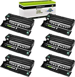 GREENCYCLE Compatible Drum Unit Replacement for Brother DR820 DR 820 work with HL-L6200DW HL-L6200DWT MFC-L5850DW MFC-L5900DW HL-L5200DW Series Printers (Black, 6 Pack)