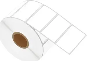 Greencycle Direct Thermal Perforated Shipping Labels 2" x 1" Barcode SKU Labels Compatible with Rollo, Eltron and Zebra Desktop Printers- 50 Rolls, 1300 Labels/Roll