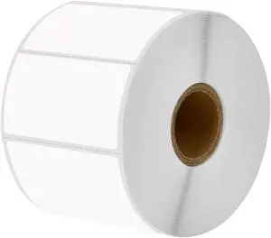 Greencycle Direct Thermal Perforated Shipping Labels 2-1/4"x 1-1/4" (2.25" x 1.25") Barcode SKU Labels Compatible with Rollo, Eltron and Zebra Desktop Printers - 50 Rolls, 1000 Labels/Roll