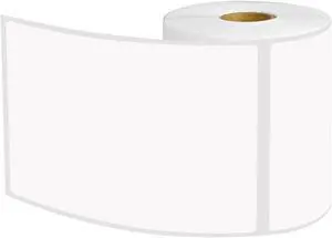 GREENCYCLE 30 Roll Replacement for Brother RD-S02U1 RDS02U1 Die Cut Shipping White Paper Labels Premium Adhesive 4" x 6" (102mm x 152mm) for TD-4000 TD-4100N Printer,270 Labels/Roll