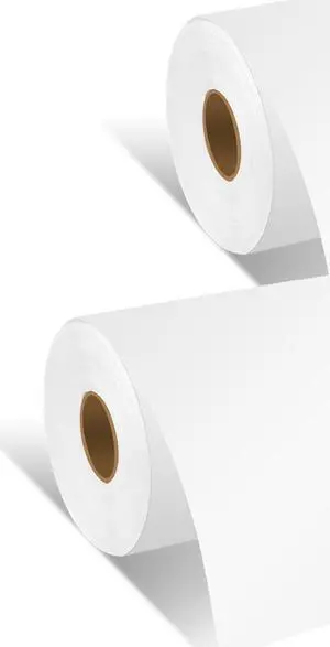 GREENCYCLE 2 Roll Replacement for Brother RD-M01U5 RDM01U5 Continuous Labels Receipt Paper Rolls Multipurpose Labels 4" x 96' (102mm*29.3m) White for RJ4030 RJ4030-K RJ4030M RJ4030M-K RJ4040