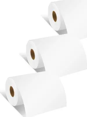 GREENCYCLE 3 Roll Replacement for Brother RD-M01U5 RDM01U5 Continuous Labels Receipt Paper Rolls Multipurpose Labels 4" x 96' (102mm*29.3m) White for RJ4030 RJ4030-K RJ4030M RJ4030M-K RJ4040