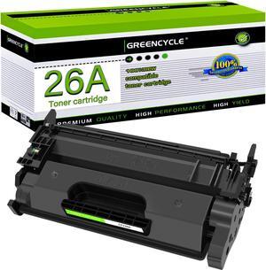 GREENCYCLE Compatible Toner Cartridge Replacement for HP 26A CF226A work with Laser Jet Pro MFP M402n M402d M402dw MFP M426fdw MFP M426fdn Printer (Black, 1-Pack)