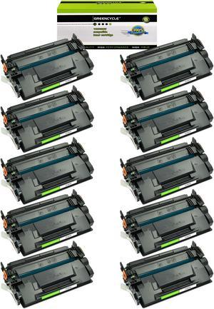 GREENCYCLE High-yield Compatible Toner Cartridge Replacement for HP 87A CF287A work with Laser Jet Enterprise M506 M506dn M506n M506x Pro M501 M501dn M527 M527dn Series Printers (Black, 10-Pack)