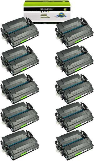 GREENCYCLE High-yield Compatible Toner Cartridge Replacement for HP 87X CF287X 87A CF287A work with Laser Jet Enterprise M506 M506dn M506n M506x Pro M501 M501dn M527dn Series Printers (Black, 10-Pack)