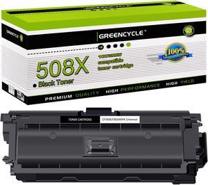 greencycle 1 Pack Toner Cartridge Compatible for HP 508X CF360X Black Toner Work with M577c M577z M577f M552dn M553dn M553n Printer
