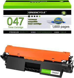greencycle 047 Toner Cartridge Replacement Compatible for 047 CRG047 Black Toner CartridgeimageCLASS MF113W / LBP113W / LBP112 / MF112 / MF110 / LBP110 (1PCS)
