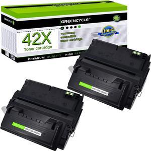 greencycle Q5942X Compatible Toner Cartridge Replacement for HP 42X Q5942X Black Cartridge Laserjet 4250 4250dtn 4250dtnsl 4250n 4250tn 4350 4350dtn 4350dtnsl 4350n 4350tn Printer (2Pk)