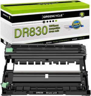 greencycle DR830 1 Pack Compatible Drum Unit Replacement for Brother DR-830 use with HL-L2405W HL-L2460DW MFC-L2900DW MFC-L2820DW Laser Printer (Black, High Yield)