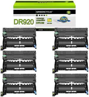 greencycle 6 Pack DR920 Compatible Drum Unit Replacement for DR-920 Drum Compatible with Brother HL-L5210DN HL-L5215DW HL-L6210DW HL-L6210DWT DCP-L5510DN MFC-L5710DN Printer (High Yield,Black)