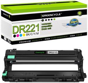 greencycle 1 Pack Compatible Drum Unit Replacement for Brother DR221 DR-221 DR221CL to Use with MFC-9130CW HL-3140CW HL-3170CDW HL-3140CW HL-3180CDW MFC-9330CDW DCP-9015CDW Printer