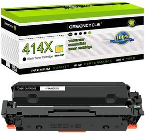 greencycle 1 Pack Black Toner Cartridge Compatible for HP 414X 414A W2020X W2020A Black Toner Works on Enterprise M455dn MFP M480f Pro M454 Series and MFP M479 Series Printers