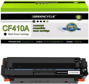 greencycle 1 Pack Toner Cartridge Compatible for HP 410A CF410A Black Toner Work with Color Laser Jet Pro M452dn M452dw M452nw M477fdn M477fdw M477fnw M377dw Printer
