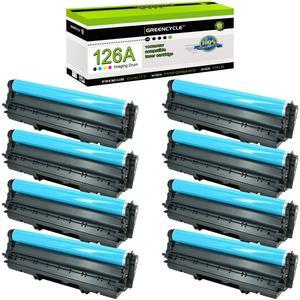 GREENCYCLE 126A CE314A Imaging Drum Compatible for HP 126A CE314A works on LaserJet Pro 100 MFP M175a M175nw M275 M275nw CP1025 CP1025nw Printer (8-Pack, Black / Color)