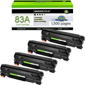 greencycle CF283A Compatible Toner Cartridge Replacement for HP 83A CF283A Black Cartridge Laserjet Pro MFP M125nw M201dw M225dw M127fw M127fn M125a Printer (4Pk) greencycle CF283A Compatible Toner Cartridge Replacement for HP 83A CF283A Black Cartridge Laserjet Pro MFP M125nw M201dw M225dw M127fw M127fn M125a Printer (4Pk)