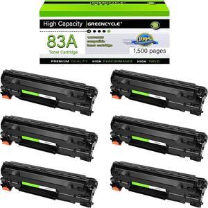 greencycle CF283A Compatible Toner Cartridge Replacement for HP 83A CF283A Black Cartridge Laserjet Pro MFP M125nw M201dw M225dw M127fw M127fn M125a Printer (6Pk) greencycle CF283A Compatible Toner Cartridge Replacement for HP 83A CF283A Black Cartridge Laserjet Pro MFP M125nw M201dw M225dw M127fw M127fn M125a Printer (6Pk)