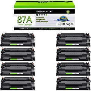 greencycle CF287A Compatible Toner Cartridge Replacement for HP 87A CF287A 87X CF287X Black Cartridge Laserjet Enterprise M506 M506dn M506n M506x Pro M501 M501dn M527 M527dn Printer (8Pk) greencycle CF287A Compatible Toner Cartridge Replacement for HP 87A CF287A 87X CF287X Black Cartridge Laserjet Enterprise M506 M506dn M506n M506x Pro M501 M501dn M527 M527dn Printer (8Pk)