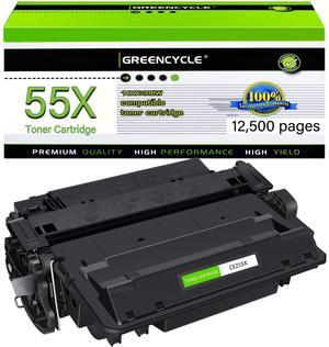 greencycle CE255X Compatible Toner Cartridge Replacement for HP 55X CE255X 55A CE255A Black Cartridge Laserjet P3015 P3015dn P3015x Pro 500 MFP M521dn M521dw M521 M525 Printer (1Pk) greencycle CE255X Compatible Toner Cartridge Replacement for HP 55X CE255X 55A CE255A Black Cartridge Laserjet P3015 P3015dn P3015x Pro 500 MFP M521dn M521dw M521 M525 Printer (1Pk)