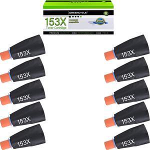 greencycle 153X Compatible Black Toner Reload Kit Replacement for HP W1530X for Laserjet Tank 2504dw, Laserjet Tank MFP 2604sdw 1504 1504w 2504 1604 1604w 2604 2604dw 2606 2606dw (10PC)