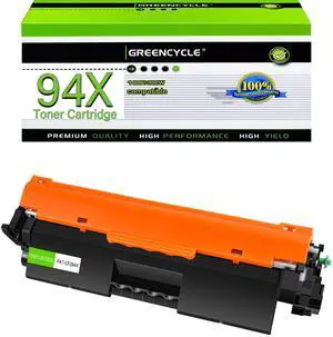 greencycle Compatible 94X Toner Cartridge Replacement for HP 94X CF294X Work with Laser jet Pro MFP M148dw M148fdw M118dw M149fdw , Pro M118 M148 M149 Printer (Black, 1-Pack)