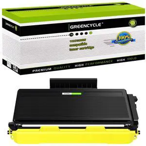 greencycle 1 Pack Compatible Toner Cartridge Replacement for Brother TN580 TN650 TN-580 TN620 TN-650 Toner use with HL-5340d 5250DN hl-5370DW MFC-8660DN 8680dn 8480dn DCP-8060 8065DN 8085dn Printer
