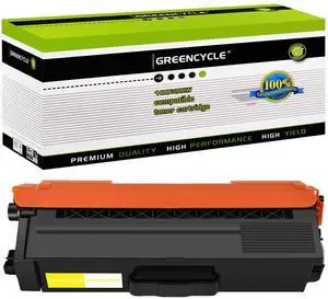 greencycle 1 Pack Compatible Toner Cartridge Replacement for Brother TN315 TN310 Yellow Toner for HL-4140CW HL-4570CDW HL-4570CDWT MFC-9560CDW MFC-9970CDW Printer