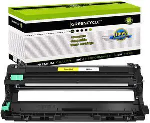 greencycle Compatible Drum Unit Replacement for Brother DR221 DR-221 DR221Y Work with HL-3140CW HL-3170CDW HL-3180CDW MFC-9130CW MFC-9330CDW MFC-9340CDW Printer (Yellow 1 Pack)