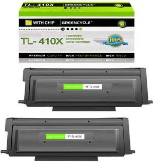 greencycle TL-410X Compatible for Pantum TL-410X TL-410H Black Toner Cartridge TL-410 Pro Ink Cartridge use for P3012DW P3302DW P3302DN M7202FDW M7102DW M7102DN M6802FDW M6702DW M6800FDW (2PCS)