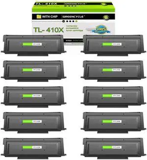 greencycle TL-410X Compatible for Pantum TL-410X TL-410H Black Toner Cartridge TL-410 Pro Ink Cartridge use for P3012DW P3302DW P3302DN M7202FDW M7102DW M7102DN M6802FDW M6702DW M6800FDW (10PCS)