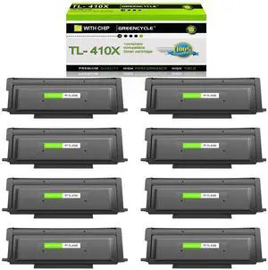 greencycle TL-410X Compatible for Pantum TL-410X TL-410H Black Toner Cartridge TL-410 Pro Ink Cartridge use for P3012DW P3302DW P3302DN M7202FDW M7102DW M7102DN M6802FDW M6702DW M6800FDW (8PCS)