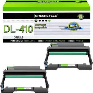greencycle DL-410 Compatible Drum Unit Replacement for Pantum DL-410 Imaging Drum DL410 use for M7102DW P3012DW M6800FDW M7100DW M7200FDW M6802FDW M7102DN M7202FDW Printer (2-Pack) greencycle DL-410 Compatible Drum Unit Replacement for Pantum DL-410 Imaging Drum DL410 use for M7102DW P3012DW M6800FDW M7100DW M7200FDW M6802FDW M7102DN M7202FDW Printer (2-Pack)