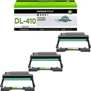 greencycle DL-410 Compatible Drum Unit Replacement for Pantum DL-410 Imaging Drum DL410 use for M7102DW P3012DW M6800FDW M7100DW M7200FDW M6802FDW M7102DN M7202FDW Printer (3-Pack) greencycle DL-410 Compatible Drum Unit Replacement for Pantum DL-410 Imaging Drum DL410 use for M7102DW P3012DW M6800FDW M7100DW M7200FDW M6802FDW M7102DN M7202FDW Printer (3-Pack)