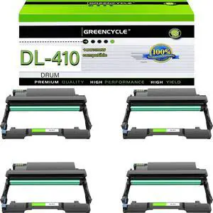 greencycle DL-410 Compatible Drum Unit Replacement for Pantum DL-410 Imaging Drum DL410 use for M7102DW P3012DW M6800FDW M7100DW M7200FDW M6802FDW M7102DN M7202FDW Printer (4-Pack) greencycle DL-410 Compatible Drum Unit Replacement for Pantum DL-410 Imaging Drum DL410 use for M7102DW P3012DW M6800FDW M7100DW M7200FDW M6802FDW M7102DN M7202FDW Printer (4-Pack)