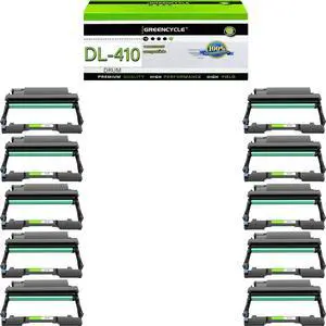 greencycle DL-410 Compatible Drum Unit Replacement for Pantum DL-410 Imaging Drum DL410 use for M7102DW P3012DW M6800FDW M7100DW M7200FDW M6802FDW M7102DN M7202FDW Printer (10-Pack) greencycle DL-410 Compatible Drum Unit Replacement for Pantum DL-410 Imaging Drum DL410 use for M7102DW P3012DW M6800FDW M7100DW M7200FDW M6802FDW M7102DN M7202FDW Printer (10-Pack)