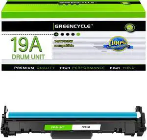 greencycle 19A Compatible Replacement for HP 19A Drum Unit CF219A Drum Kit use for Laser jet Pro M130fw M130nw M130fn M130a M102w M102a Printer (Black, 1-Pack)