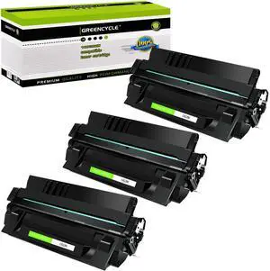 GREENCYCLE 10000 Pages High-Yield Toner Cartridge Replacement Compatible for HP 29X C4129X Use in Laser jet 5000 5000n 5000dn 5000gn 5100 5100tn 5100dtn Printer (Black, 3-Pack)