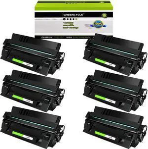 GREENCYCLE 10000 Pages High-Yield Toner Cartridge Replacement Compatible for HP 29X C4129X Use in Laser jet 5000 5000n 5000dn 5000gn 5100 5100tn 5100dtn Printer (Black, 6-Pack)