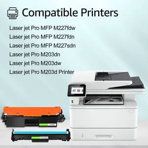 GREENCYCLE Compatible Toner Cartridge & Drum Replacement for HP CF230X Toner & CF232A Drum Cartridge Use for Laser jet Pro MFP M227fdw M227fdn M227sdn M203dn M203dw M203d(30X 3Toner + 32A 2Drum)